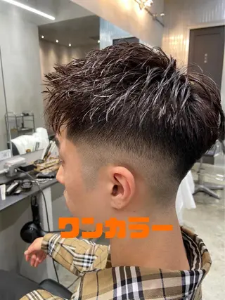 ショート カラー メンズ 💈理容師💈 RINAのヘアスタイル