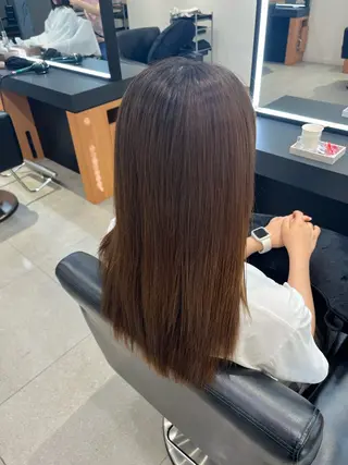 セミロング ERII /伏見・栄 カットモデル募集中!のヘアスタイル