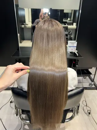 ロング カラー kimika🥑 メンズ/髪質改善のヘアスタイル