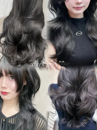 セミロング MOE 福岡韓国ヘア✧︎のヘアスタイル