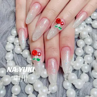 ネイル ロング 🎀 moo～ 🎀のネイルデザイン