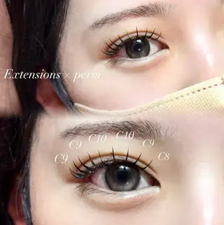 マツエク・マツパ CLALA Misakiのマツエク・マツパデザイン