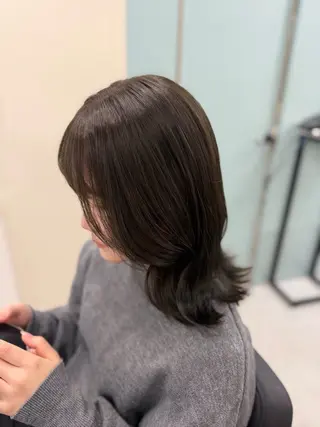 ミディアム カラー 韓国ヘア/髪質改善 /natsuki🧸のヘアスタイル
