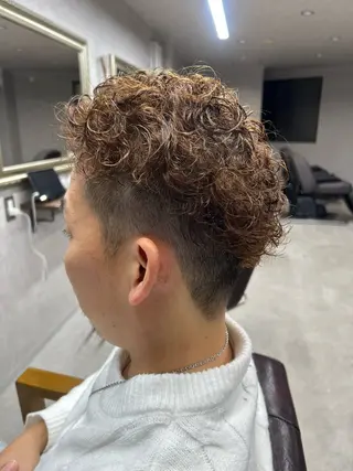 パーマ メンズ Lien 深井店のヘアスタイル