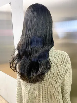 ロング カラー 🥣 hashi 🛋️のヘアスタイル