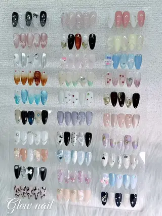 ネイル グロー ネイルのネイルデザイン