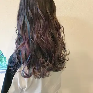 ロング カラー lani 天神大名/ブリーチのヘアスタイル