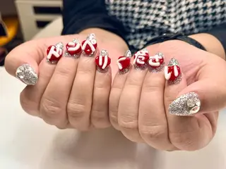 ロング ネイル RIONnail(リオンネイル)所属・RIONnail Yurikaのネイルデザイン