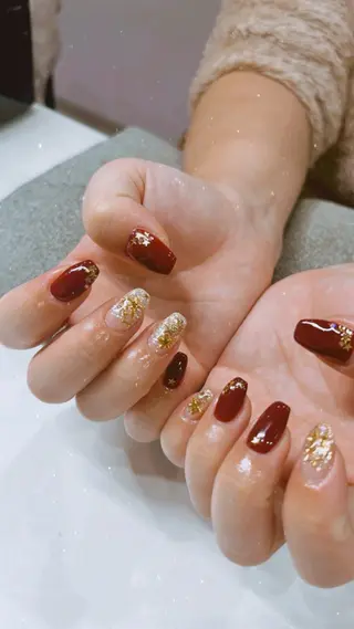 ネイル wooone所属・鶴橋wooone nail.rieのネイルデザイン