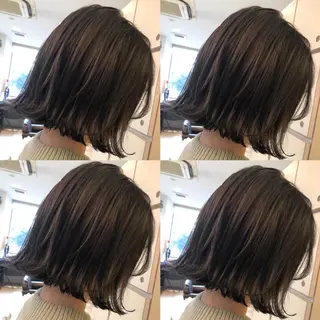 ショート カラー ヘアアレンジ 🦋韓国ヘア 坂本 菜摘🦋のヘアスタイル