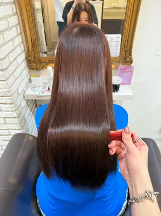 セミロング カラー メンズ 暖色/艶髪/ 透明感カラー/なおとのヘアスタイル