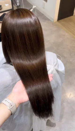 セミロング カラー パーマ アイリスト RINのマツエク・マツパデザイン