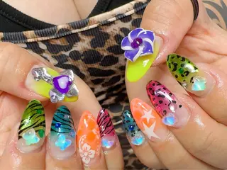 ネイル Nail Atelier IamI所属・アイアムアイ 大村磨衣のネイルデザイン