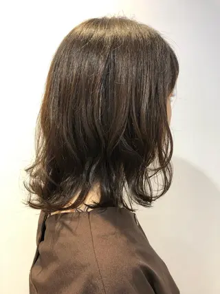 ミディアム カラー cofy by melt所属・🍎みついじゅん🍏 ボブ指名No.1のヘアスタイル