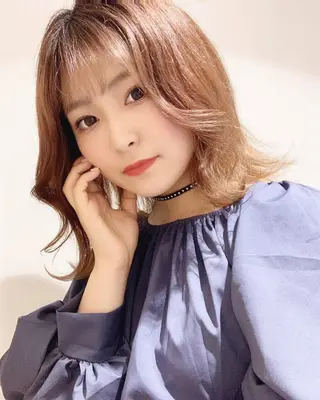 ミディアム サロウィン新宿三丁目East所属・💕冬モテ×上品色気 モテヘア💕山田航介のヘアスタイル