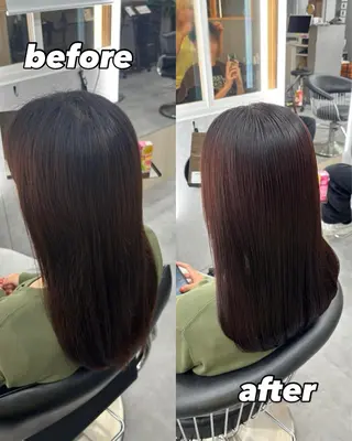 ロング トリートメント/カラ ー/艶髪🌻ひな🌻のヘアスタイル