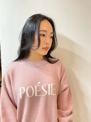 ミディアム Yusuke ユウスケのヘアスタイル