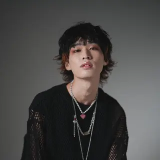 ミディアム カラー パーマ メンズ 木村 直哉のヘアスタイル