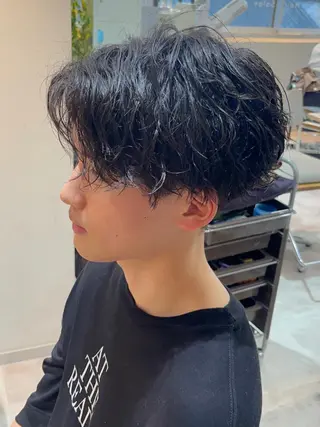 メンズ 【店長】メンズ職人 短髪　ハイトーン🔥のヘアスタイル