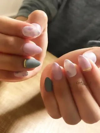 ネイル ツメトマツゲ .のネイルデザイン