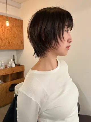 ショート 暖色/パーマ 🌼クニトウメイのヘアスタイル