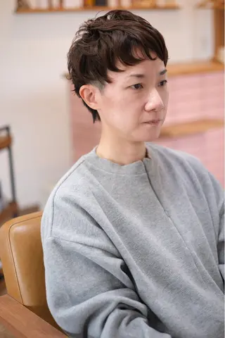 ショート Strawberry所属・原田 志保のヘアスタイル