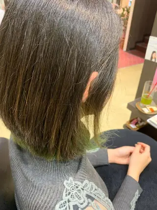 ミディアム 石沢 知康のヘアスタイル