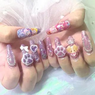 ネイル ♡tener♡ YURINEのネイルデザイン