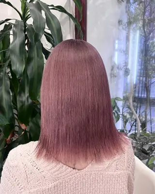 ミディアム 角田 満帆のヘアスタイル