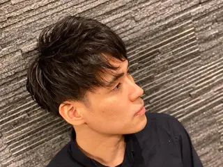 ショート メンズ 浅見 天翔のヘアスタイル