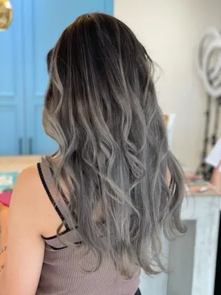 ロング カラー AVANCEなかもず店所属・AVANCE 長尾 尚悟のヘアスタイル