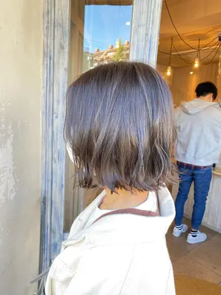 ショート カラー 森 早希絵のヘアスタイル