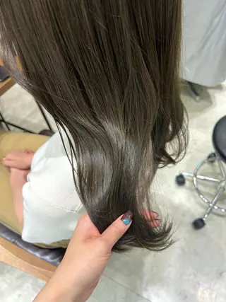 セミロング カラー 🌿ニュアンス/髪質 改善🌿Fukudaのヘアスタイル