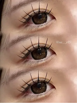 マツエク・マツパ BOOBEE eyelash所属・山下 紗采のマツエク・マツパデザイン