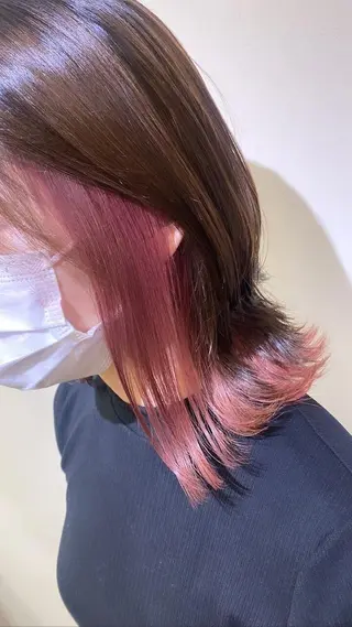 セミロング カラー TIGRE for hairのヘアスタイル