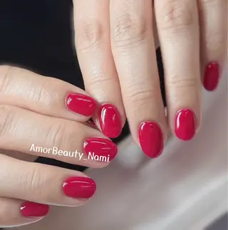 ネイル Kaka_ パラジェル、長さだしのネイルデザイン