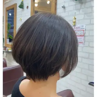 ショート 若山 敦のヘアスタイル