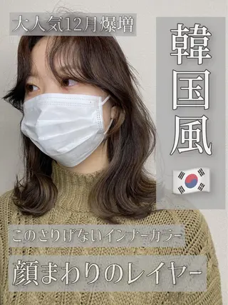 ミディアム DopeLIT モデル募集中のヘアスタイル