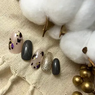 ネイル ⭐︎休業中の練習⭐︎ JNA認定講師髙橋のネイルデザイン