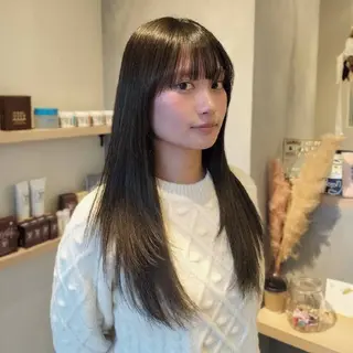 カラー ロング HINAKO/ ROCCOのヘアスタイル