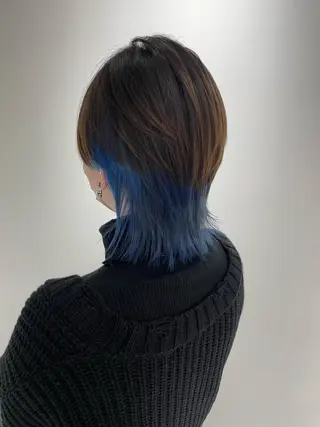 ショート GO TODAY SHARE SALON 原宿本店所属・ブリーチ/ハイトーン 艶カラー/ユリナのヘアスタイル