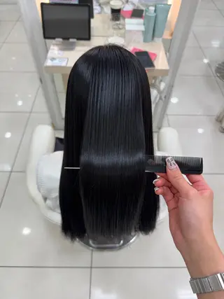 セミロング tomona 𝜗𝜚のヘアスタイル