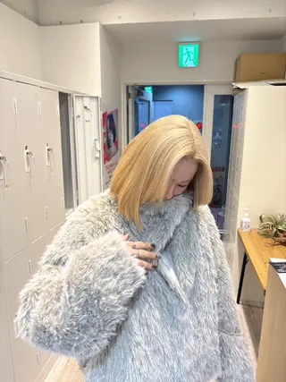 カラー カットモデル募集 𝙨𝙖𝙠𝙞💚のヘアスタイル