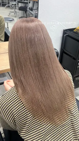 セミロング 暖色カラー/レイヤー カット☁️MEI☁️のヘアスタイル