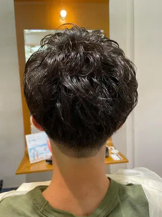 ショート パーマ マツゴウ　カズヤ/金 沢文庫／パーマのヘアスタイル