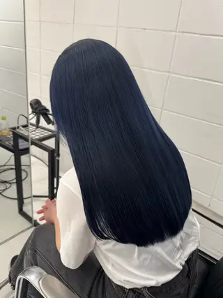 ロング カラー 原宿 艶カラー🫧 ちり🍎のヘアスタイル