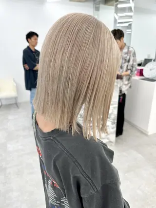 ショート カラー ブリーチ指名No.1 Daikiのヘアスタイル