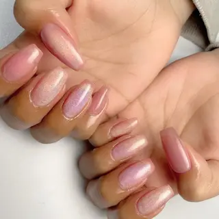 セミロング ネイル 下妻市ﾈｲﾙｻﾛﾝ M_styleのネイルデザイン