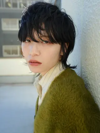 ショート パーマ rimi/ショート /透明感カラーのヘアスタイル