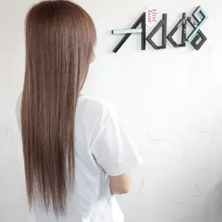 ロング カラー パーマ ヘアアレンジ Add9 柳田健登のヘアスタイル